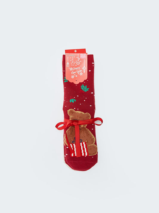 New Year's Themed Girl's Socks 2-pack