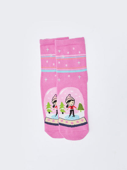 Patterned Girl's Sock Socks