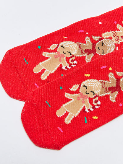 New Year's Themed Girl's Sock Socks