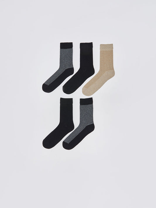 Patterned Men's Socks 5-pack