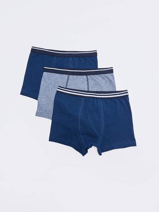 Basic Cotton Boys' Boxer 3-pack