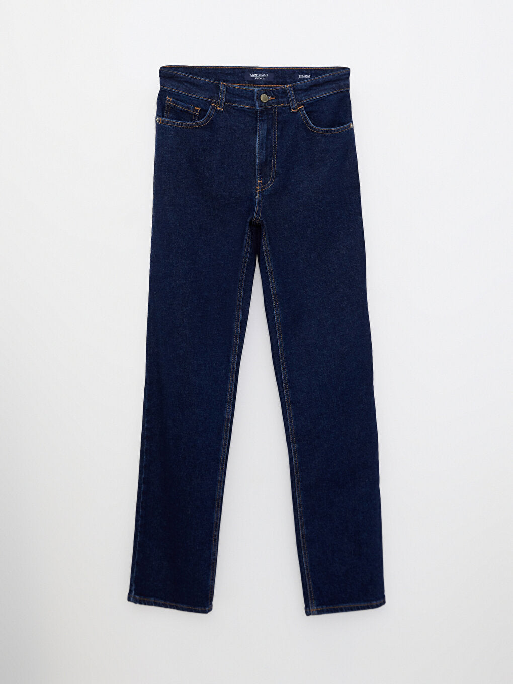 High Waist Straight Women's Jean Trousers