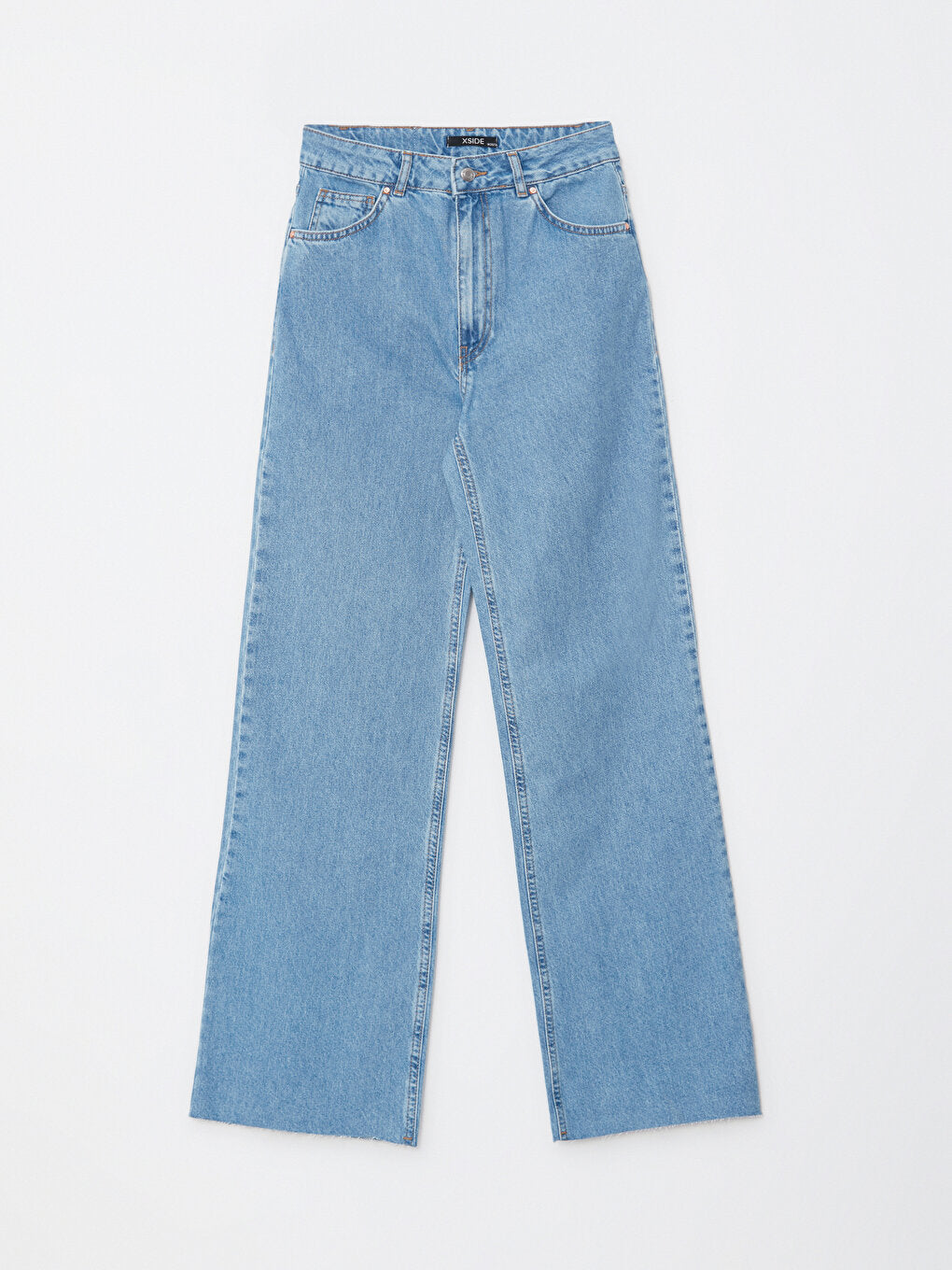 High Waist Straight Women's Jean Trousers