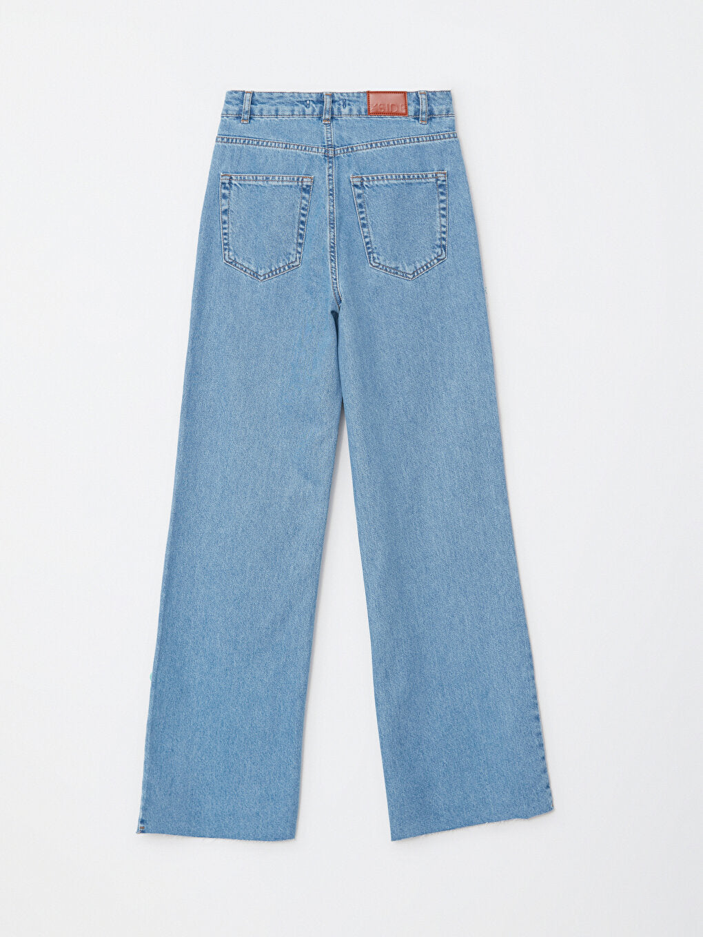 High Waist Straight Women's Jean Trousers