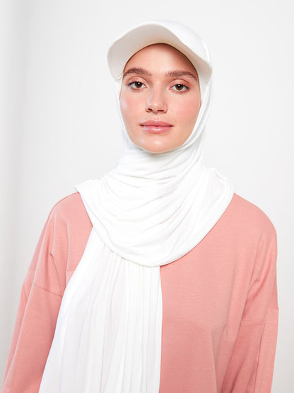 Plain Woven Women's Hat Shawl