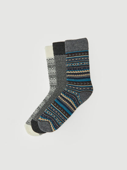 Printed Men's Sock Socks 3-pack