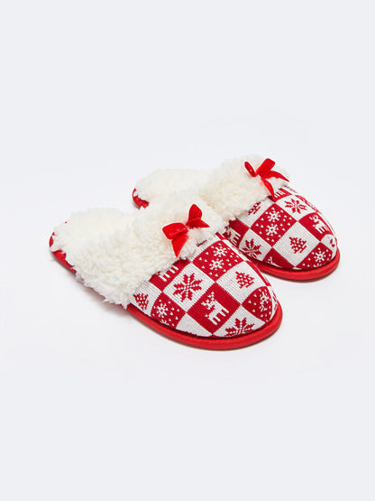 New Year's Themed Women's House Slippers