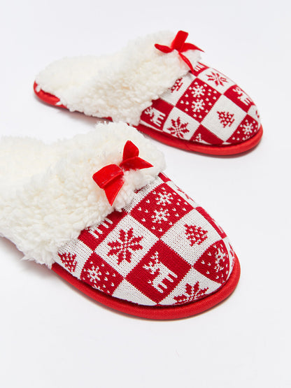 New Year's Themed Women's House Slippers