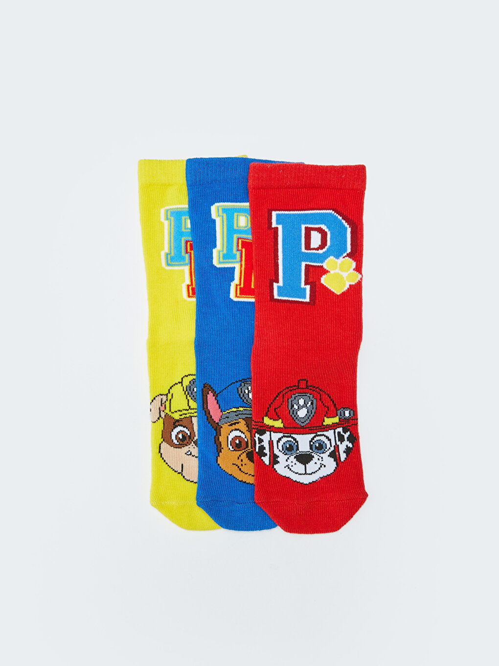 Paw Patrol Patterned Boy Socks 3-pack