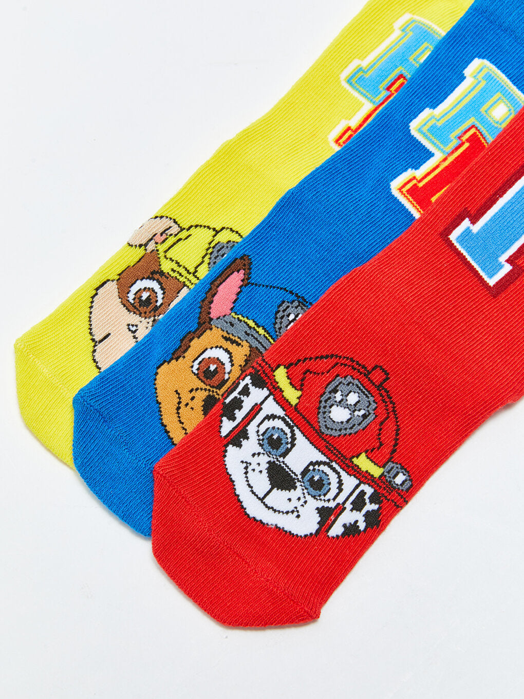 Paw Patrol Patterned Boy Socks 3-pack