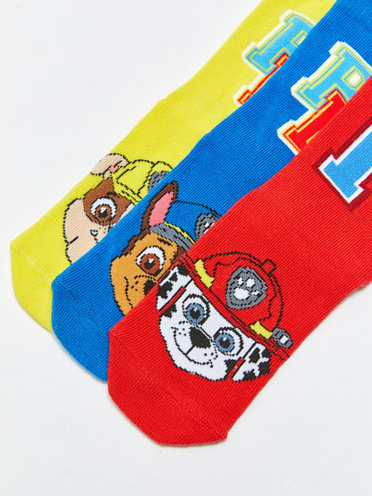 Paw Patrol Patterned Boy Socks 3-pack