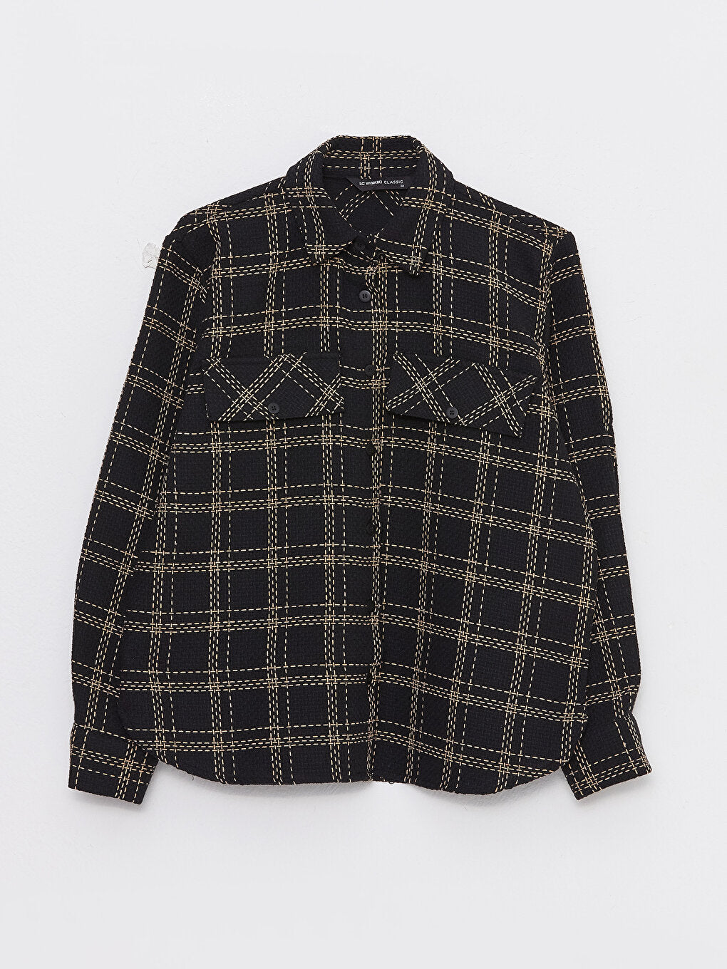 Plaid Long Sleeve Women's Shirt