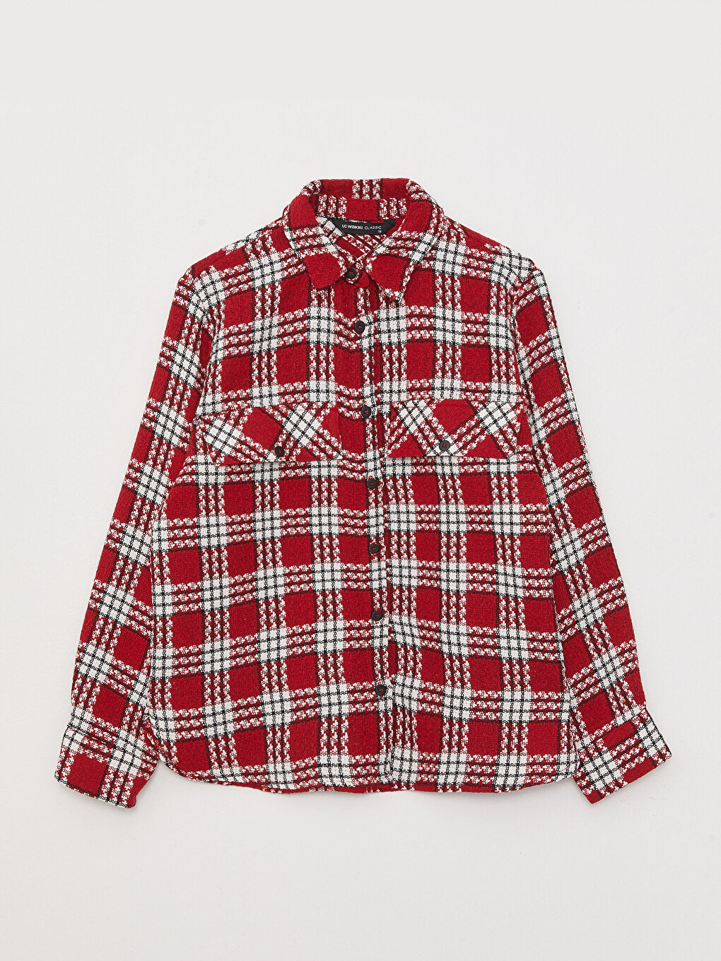 Plaid Long Sleeve Women's Shirt