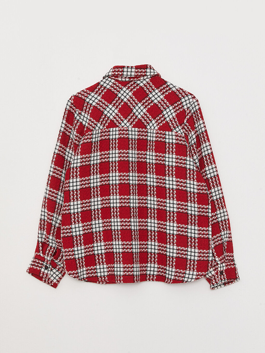 Plaid Long Sleeve Women's Shirt