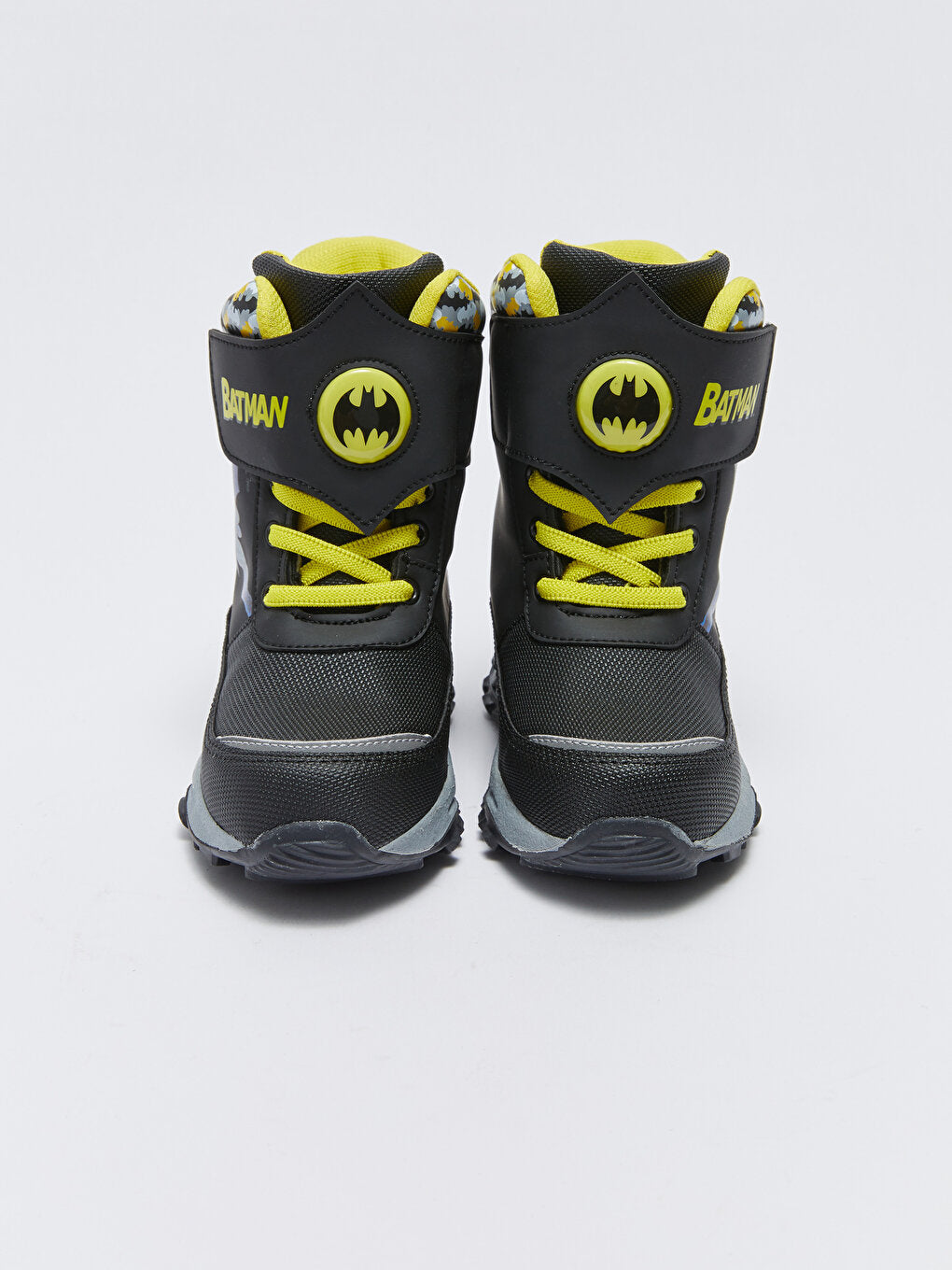 Batman Printed Light Up Boys Snow Boots