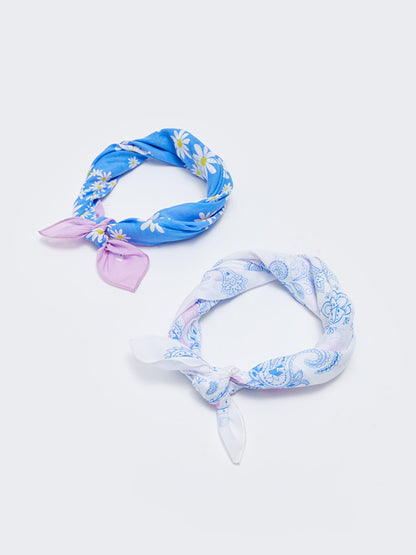 Patterned Cotton Women's Bandana 2-pack