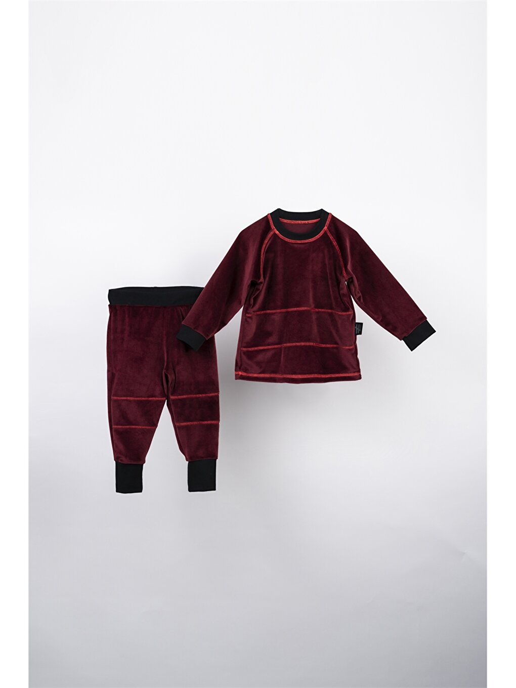 Crew Neck Long Sleeve Unisex Baby 2 Piece Set