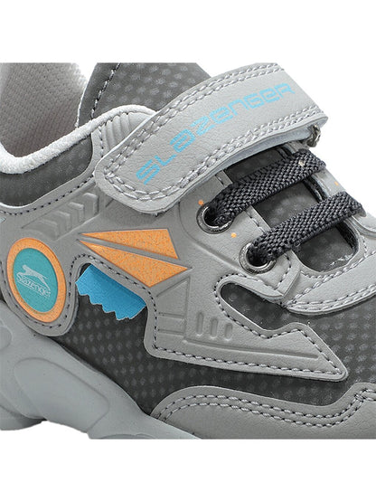 Printed Laces and Velcro Boys' Sports Shoes