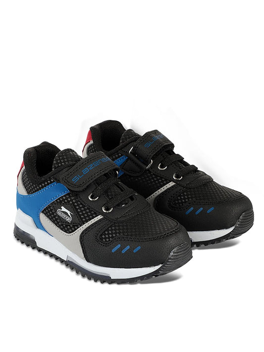 Color Blocked Velcro Men's Sports Shoes