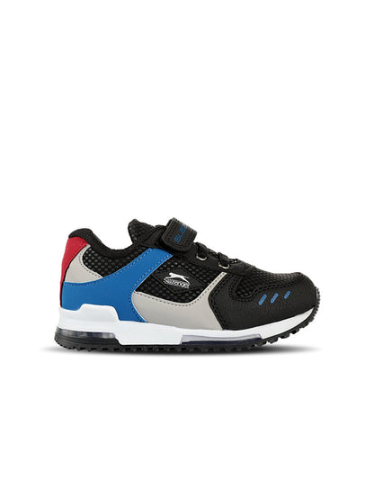 Color Blocked Velcro Men's Sports Shoes