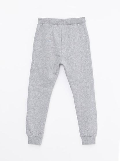 Basic Boy's Jogger Sweatpants with Elastic Waist