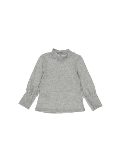 Half Turtleneck Basic Long Sleeve Girl's Knitwear Sweater