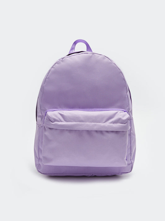 Plain Girl's Backpack