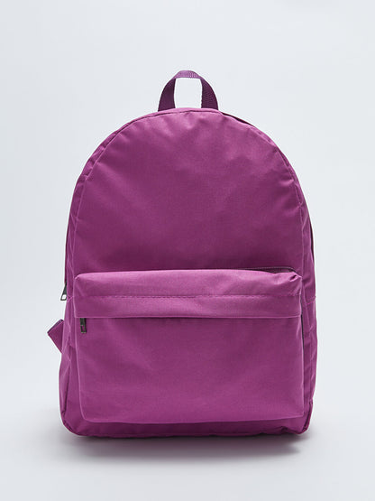 Plain Girl's Backpack