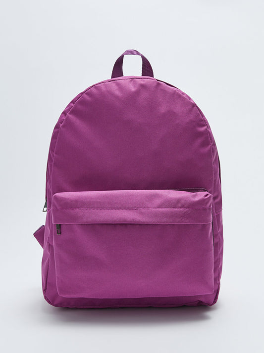 Plain Girl's Backpack