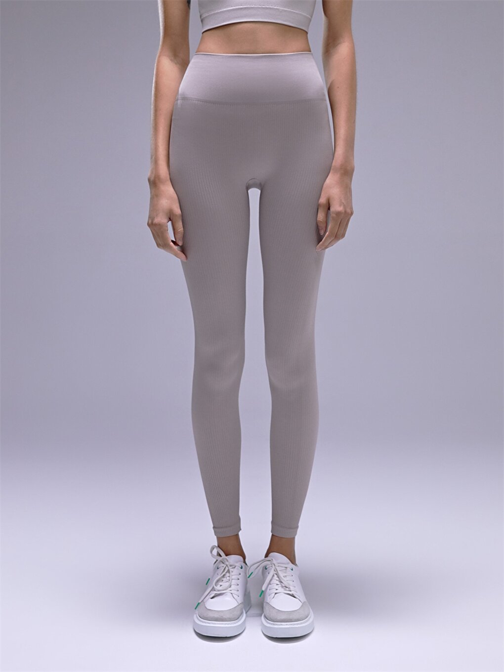 Women's Seamless Ribbed Leggings