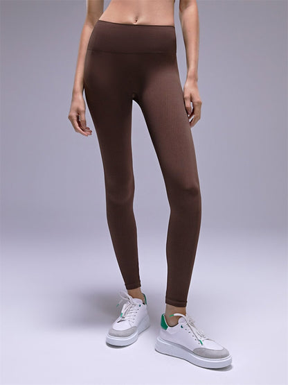 Women's Seamless Ribbed Tights