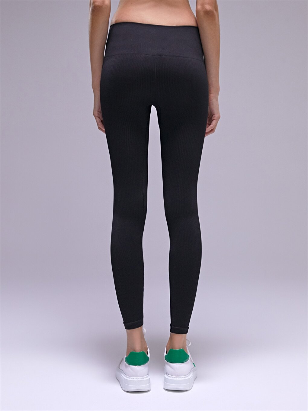 Women's Seamless Ribbed Tights