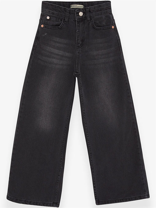 Wide Leg Boy's Jean Trousers