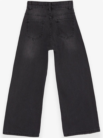 Wide Leg Boy's Jean Trousers