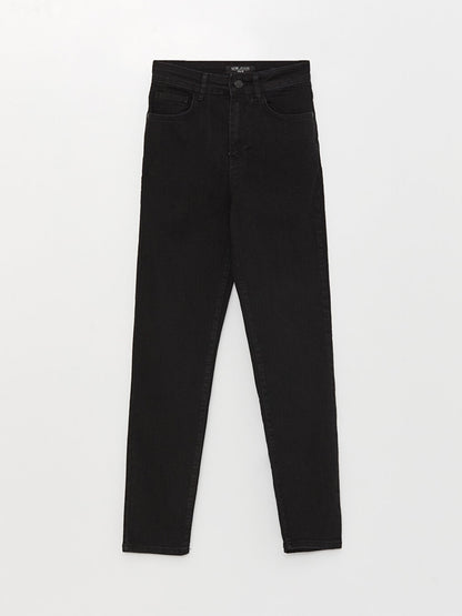 Women's Slim Fit Straight Jean Trousers