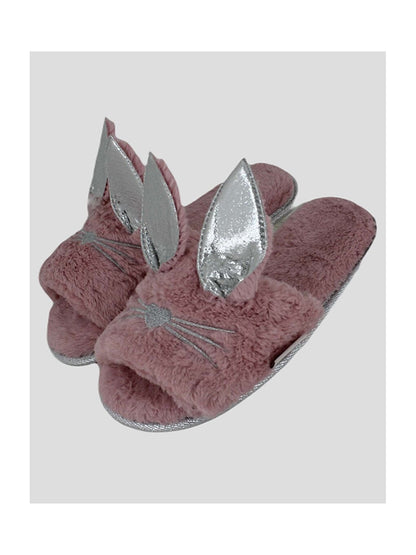 3D Applique Detailed Women's House Slippers