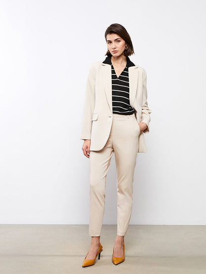 Women's Cigarette Straight Trousers