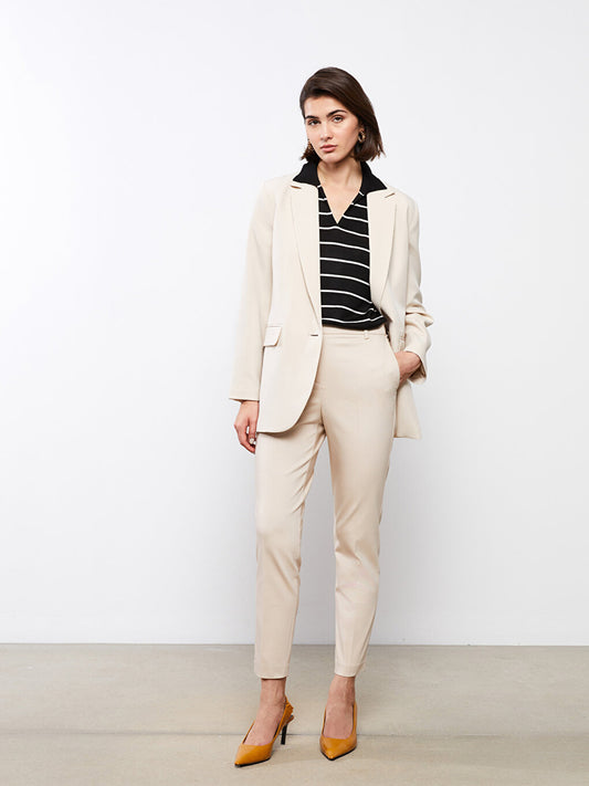 Women's Cigarette Straight Trousers