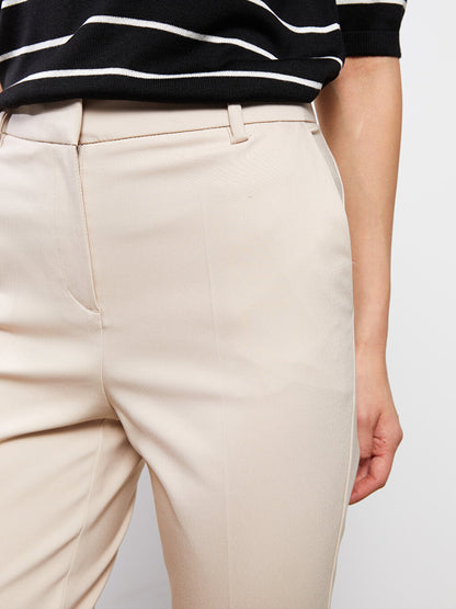 Women's Cigarette Straight Trousers