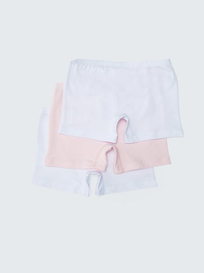 Basic Girl's Boxer 3-Piece