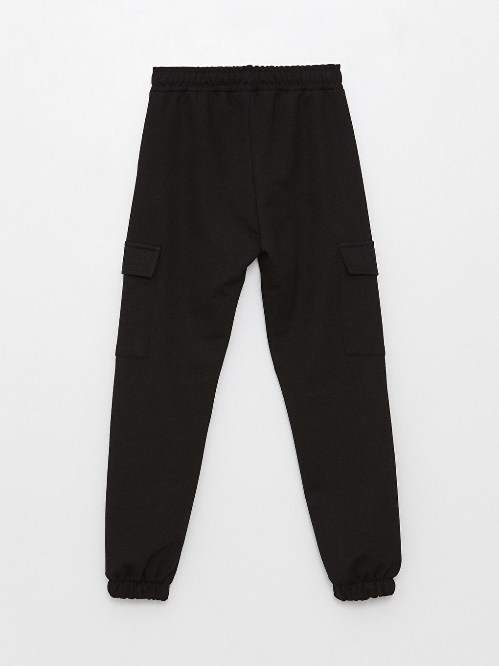 Basic Girl's Jogger Sweatpants with Elastic Waist