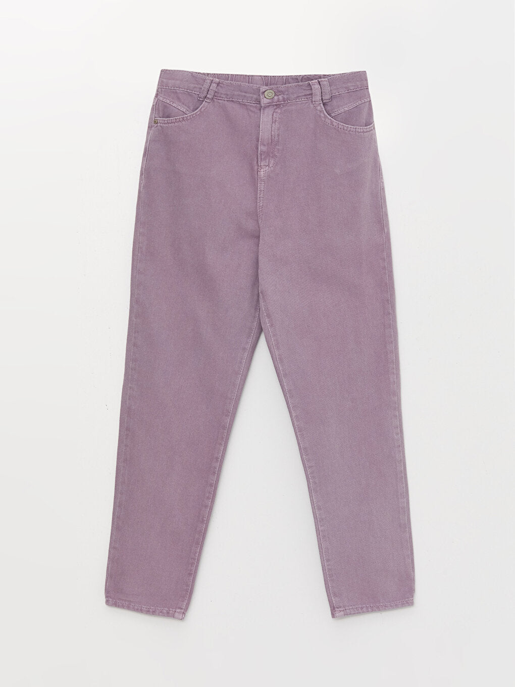 Basic Gabardine Girl's Trousers