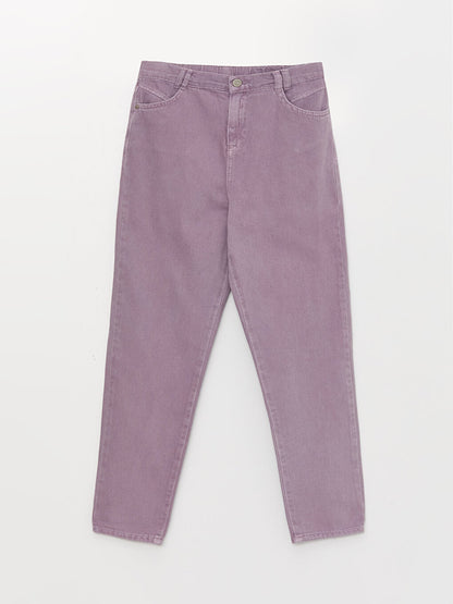 Basic Gabardine Girl's Trousers