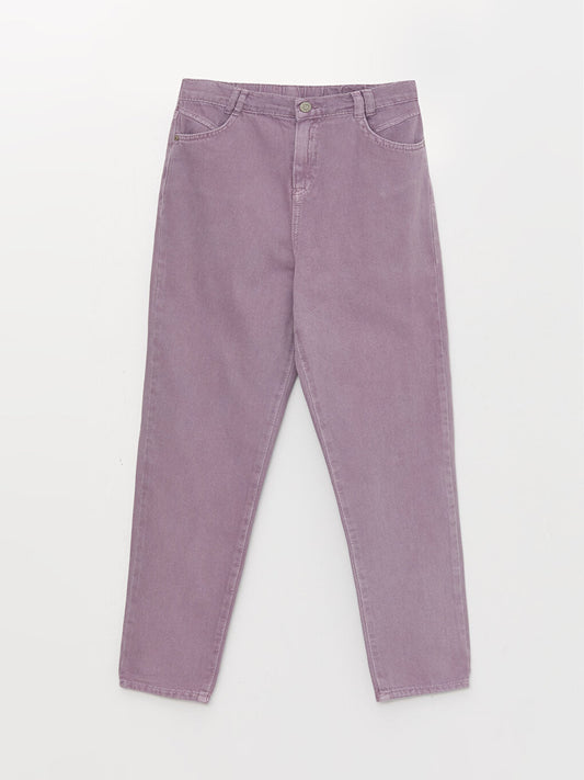 Basic Gabardine Girl's Trousers