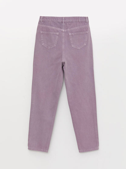 Basic Gabardine Girl's Trousers