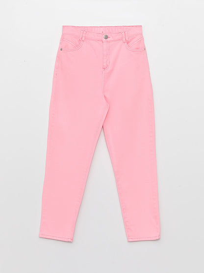 Basic Gabardine Girl's Trousers