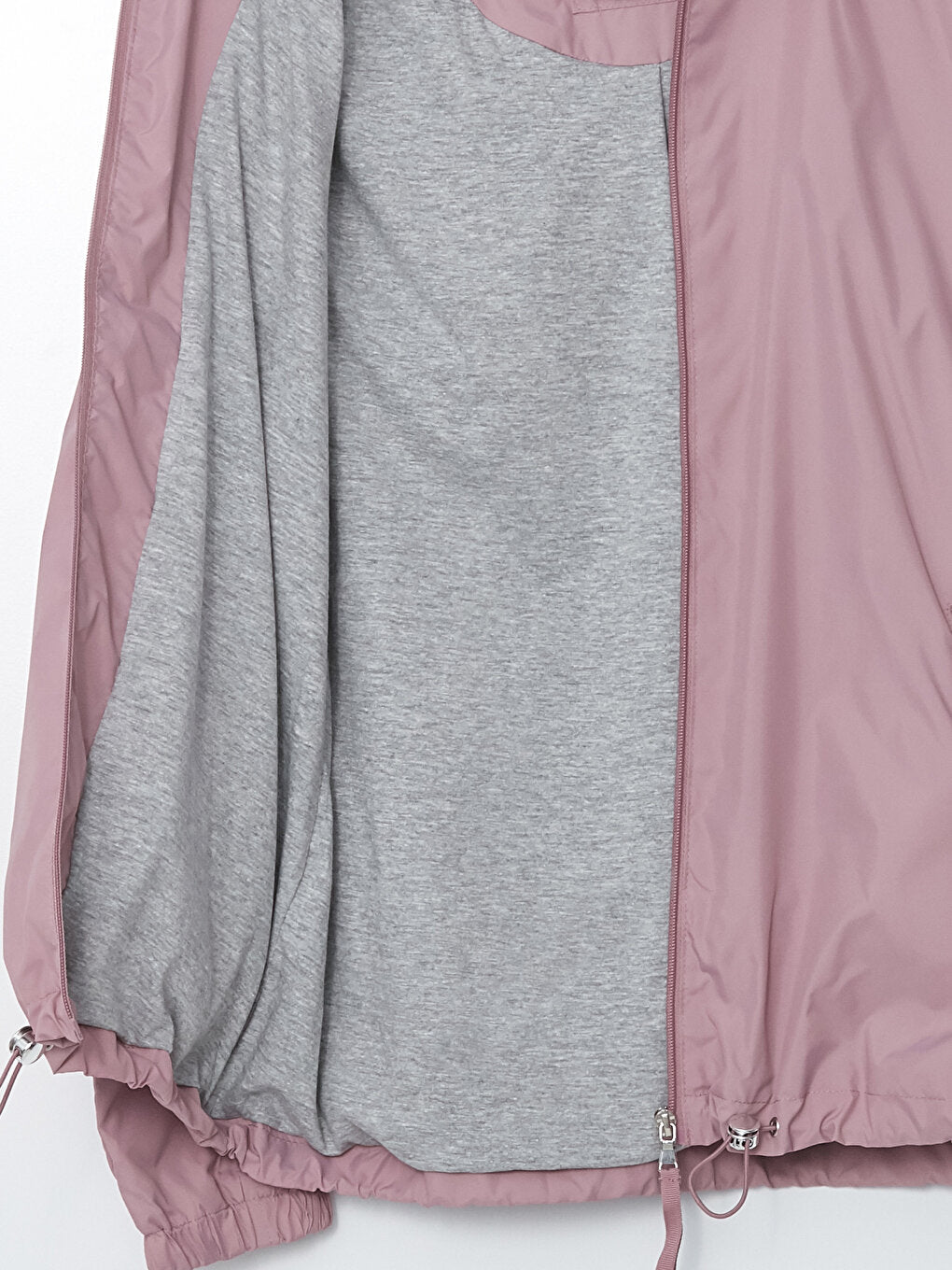 Women's Hooded Plain Raincoat