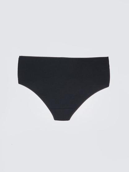 High Waist Plain Panties 3 Pack