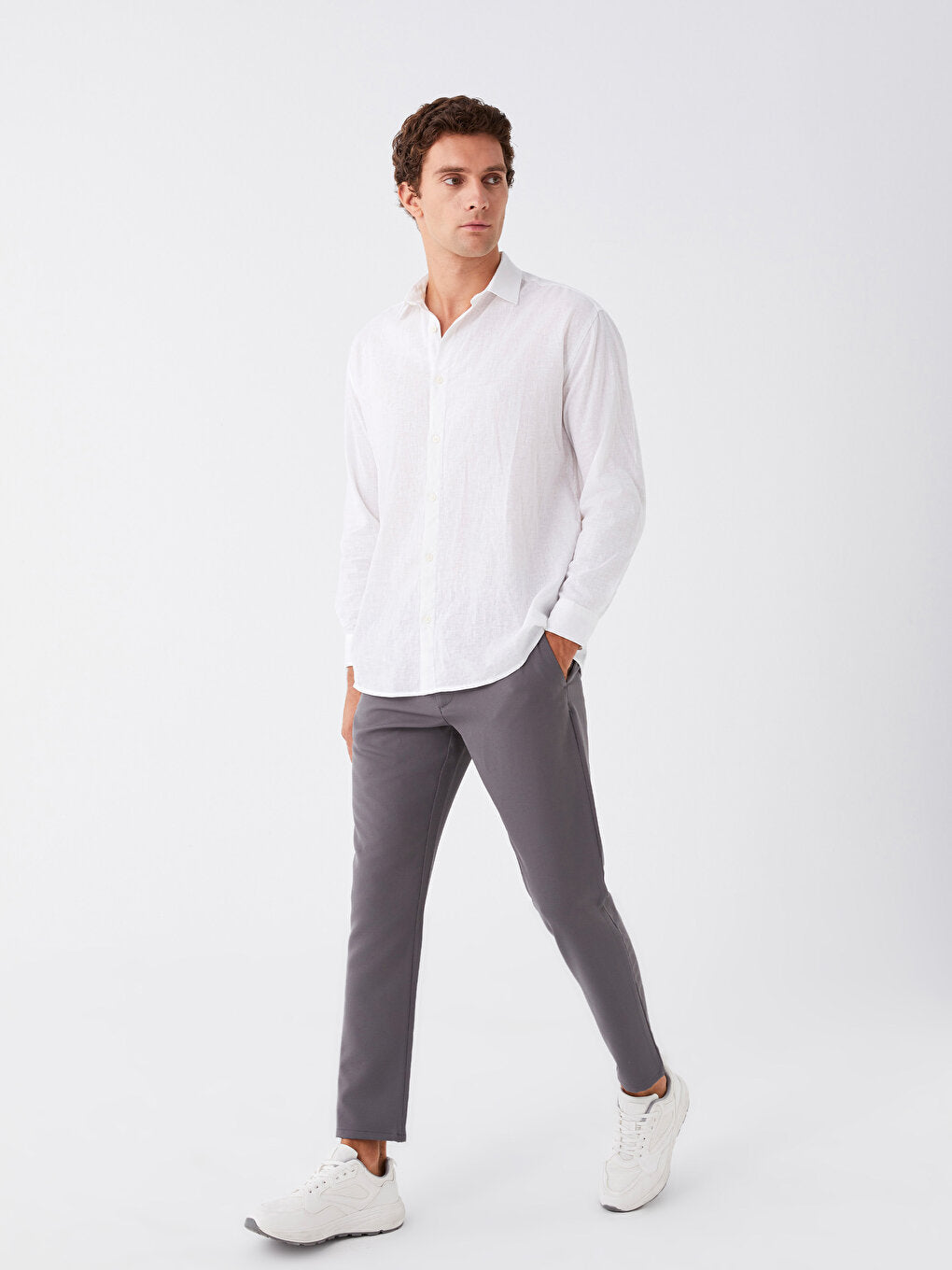 Slim Fit Men's Chino Trousers