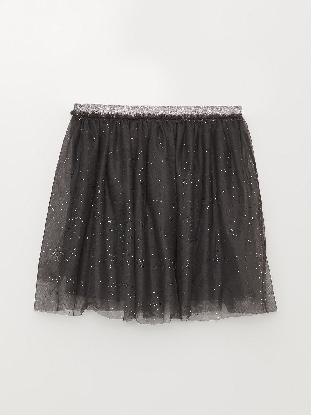 Girls' Tulle Skirt with Elastic Waist